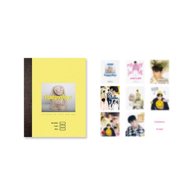 未開封品】Dicon BOY ISSUE N1 チャウヌ写真集『happyday:』B-type