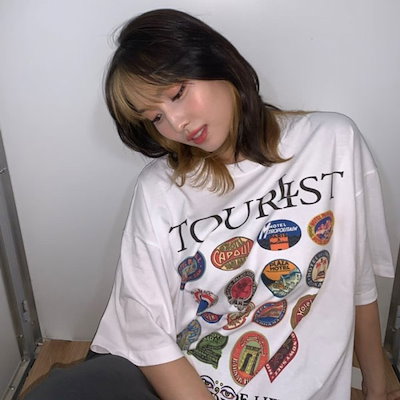 TWICE MOMO Tシャツ Lサイズ tw25-6wt-0063-03_7b3f741f-008f