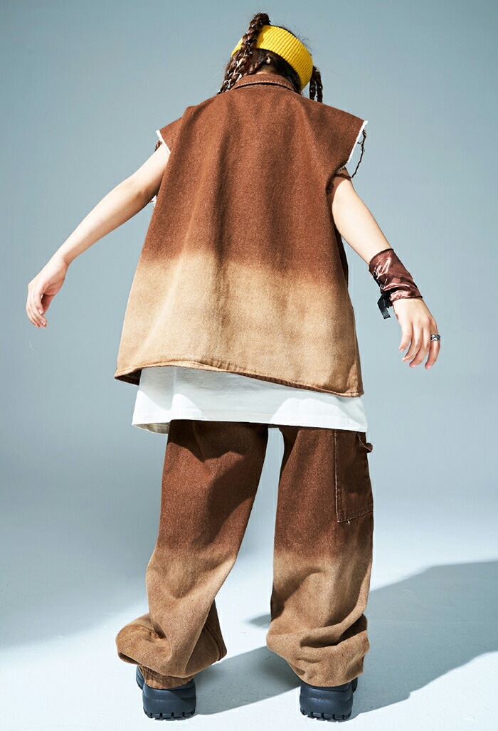 【赤字販売*速達】キッズ ダンス衣装 セットアップ ヒップホップ 衣装 子供ダンス服 ダンスウェア 派手 ガールズ 男子 ベスト Tシャツ パンツ 韓国 グラデーション K-POP 茶色 ダンススクー 【赤字販売*速達】キッズ ダンス衣装 セットアップ ヒップホップ 衣装 子供ダンス服 ダンスウェア 派手 ガールズ 男子 ベスト Tシャツ パンツ 韓国 グラデーション K-POP 茶色 ダンススクー