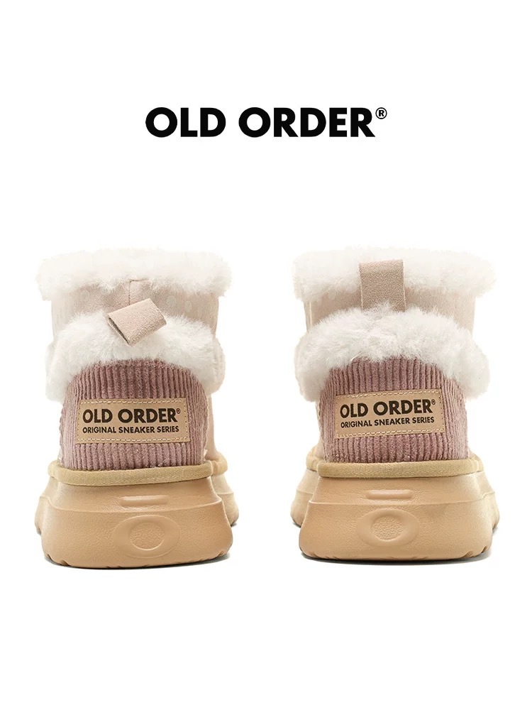 公式新品OLD ORDERxミニー ピンク 厚底 スノーブーツ 日本未発売 公式新品 OLD ORDERxミニー ピンク 厚底 スノーブーツ 日本未