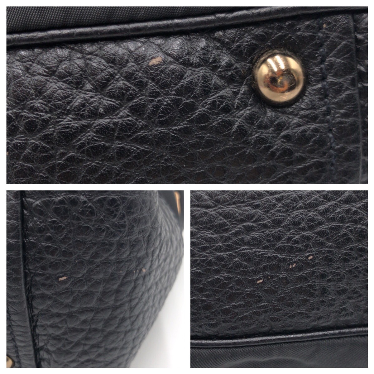 美品 ヴィッテロダイノ テスート 三角ロゴ ブラック 黒 ナイロン/レザー トートバッグ ショルダーバッグ レディース 503649 美品 ヴィッテロダイノ テスート 三角ロゴ ブラック 黒 ナイロン/レザー トートバッグ ショルダーバッグ レディース 503649