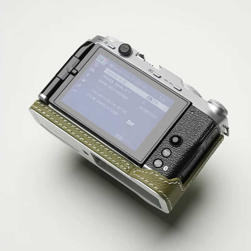 MR.STONE (受注生産) 富士フィルム X-M5用 本革ケース メタルグリップ付 ブライトイエロー PTBF006 MR.STONE (受注生産) 富士フィルム X-M5用 本革ケース メタルグリップ付 ブライトイエロー PTBF006