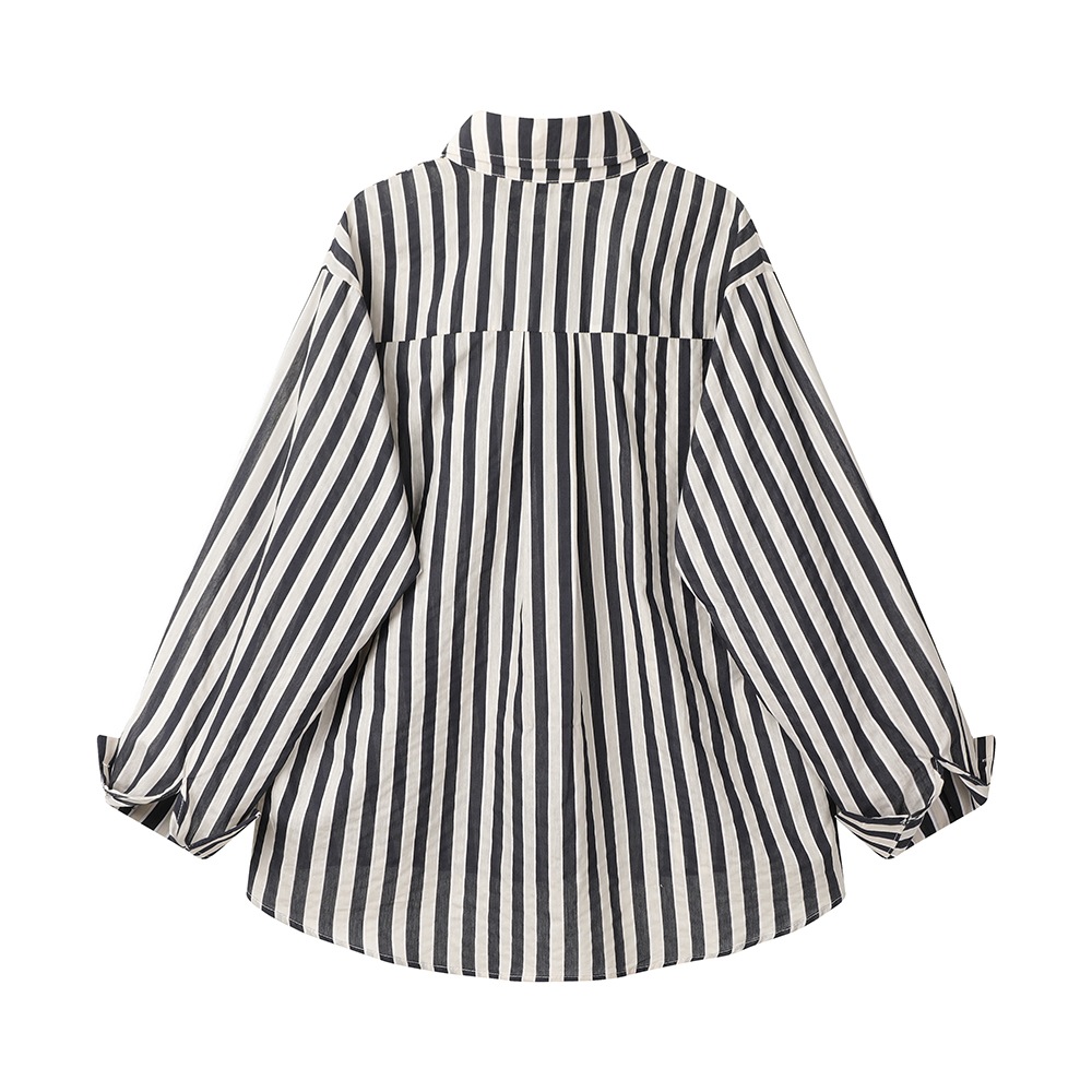 レディース トップス シャツ 長袖 襟付き 前開き ボタン かわいい 大人可愛い きれいめ シンプル 上品 おしゃれ かっこいい レトロ きちんと こなれ感 個性的 主役級 存在感 抜け感