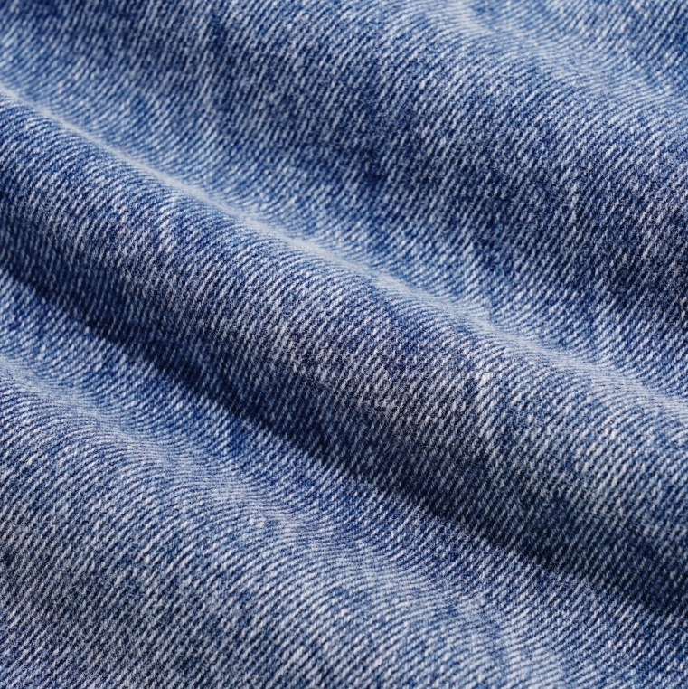 [EZKATON] Bleach Washing Wide Denim Pants