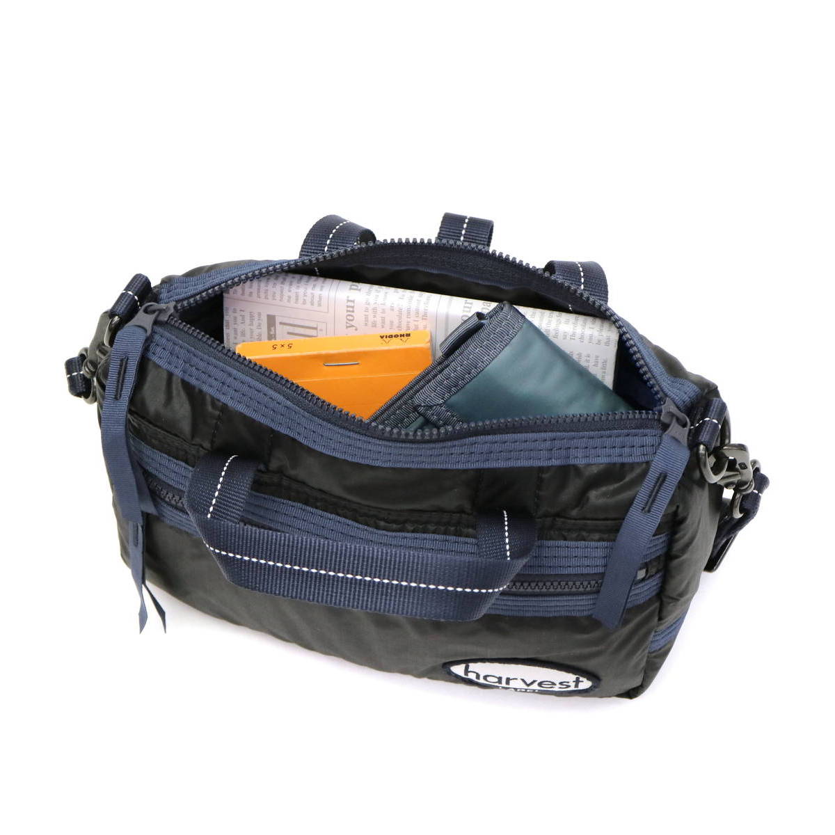 ハーヴェストレーベル ショルダーバッグ HARVEST LABEL NEO PARACHUTER ネオパラシューター SHOULDER BAG S ショルダー 斜めがけ ミニショルダー HU-0130