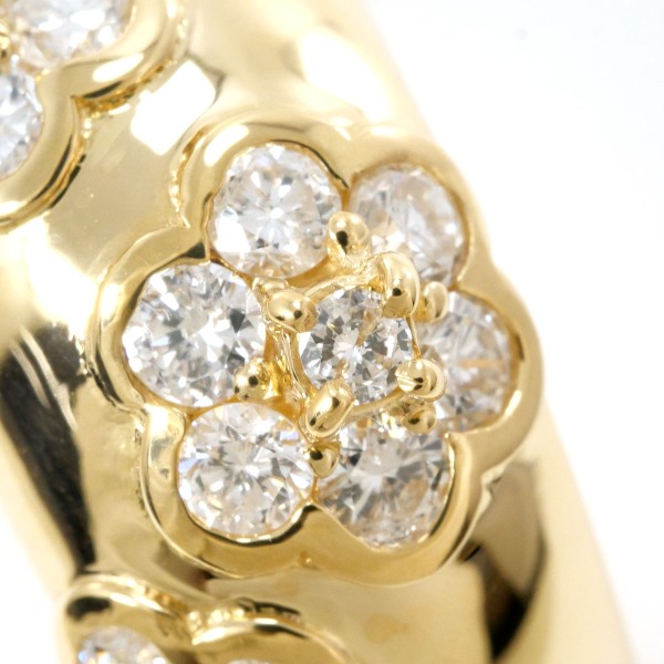 K18 18金 YG リング 指輪 11号 ダイヤ 1.00 カード鑑別書 ジュエリー 中古 K18 18金 YG リング 指輪 11号 ダイヤ 1.00 カード鑑別書 ジュエリー 中古