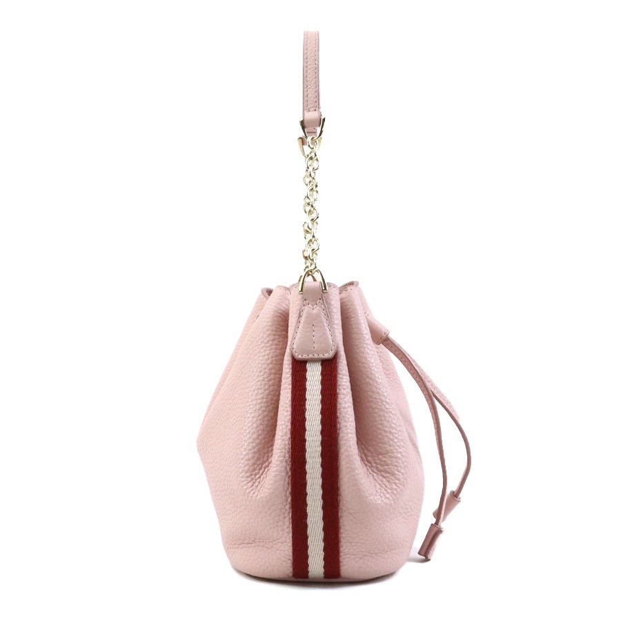 バリー BALLY ハンドバッグ ショルダーバッグ レザー ピンク レディース r10254g