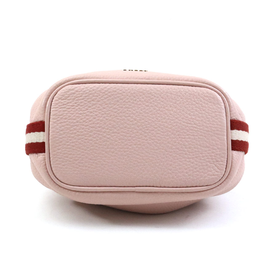 バリー BALLY ハンドバッグ ショルダーバッグ レザー ピンク レディース r10254g