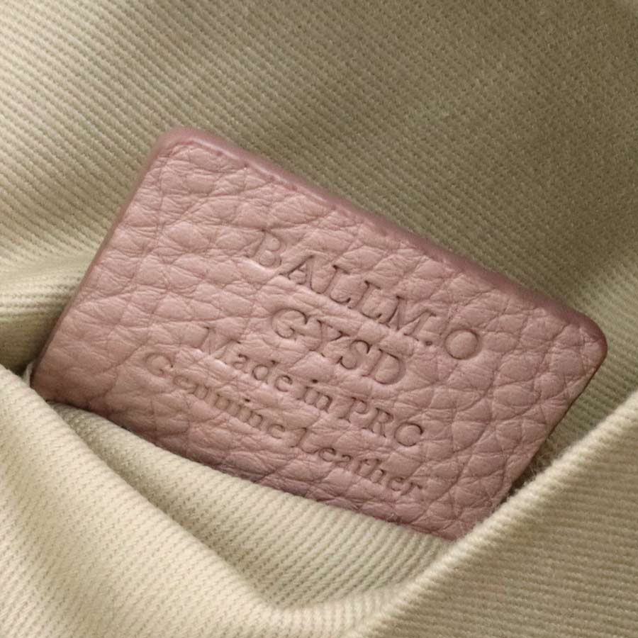 バリー BALLY ハンドバッグ ショルダーバッグ レザー ピンク レディース r10254g