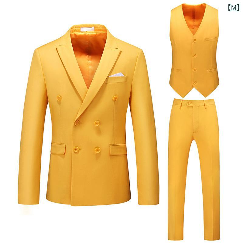 メンズ カラー スーツ 多色展開 秋 キャンディーカラー 韓国 スリム ウェディング ダブルブレスト ビジネス パーティー ステージ 衣装 メンズ カラー スーツ 多色展開 秋 キャンディーカラー 韓国 スリム ウェディング ダブルブレスト ビジネス パーティー ステージ 衣装