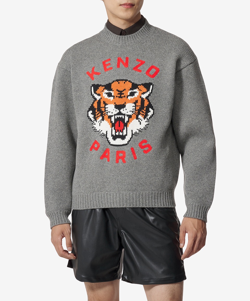 KENZO FE68PU4773LH97 ラッキー タイガー ニット KENZO FE68PU4773LH97 ラッキー タイガー ニット