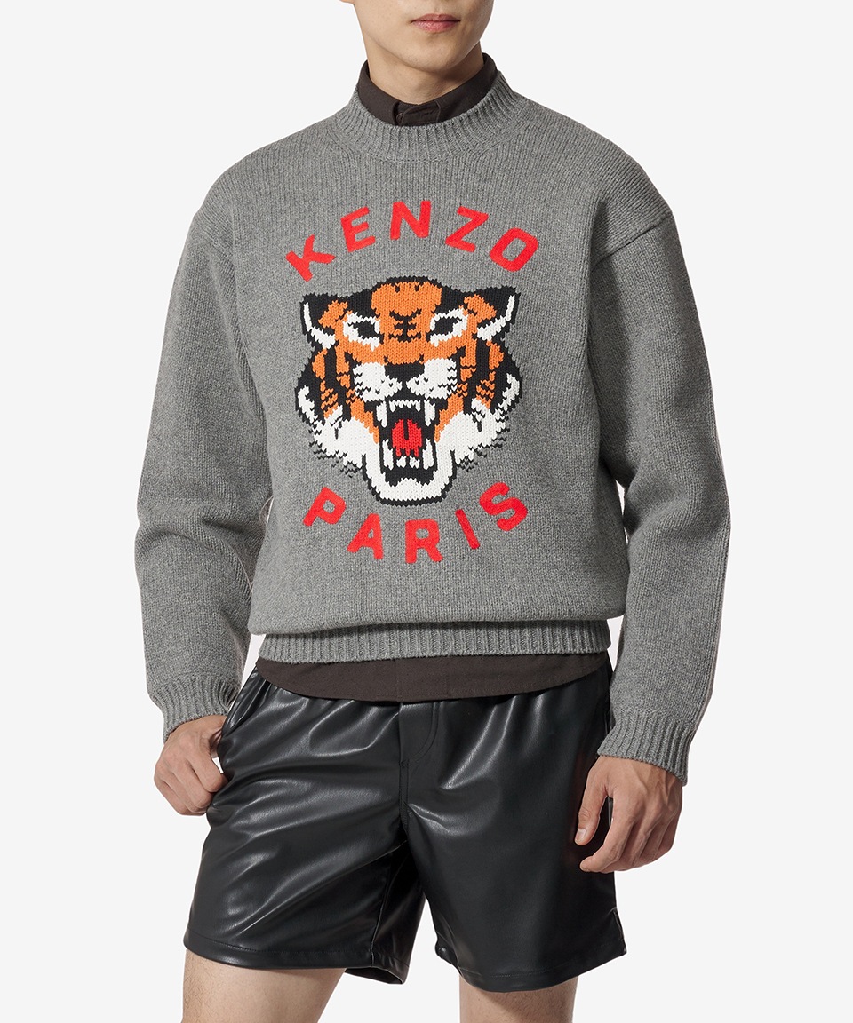 KENZO FE68PU4773LH97 ラッキー タイガー ニット KENZO FE68PU4773LH97 ラッキー タイガー ニット