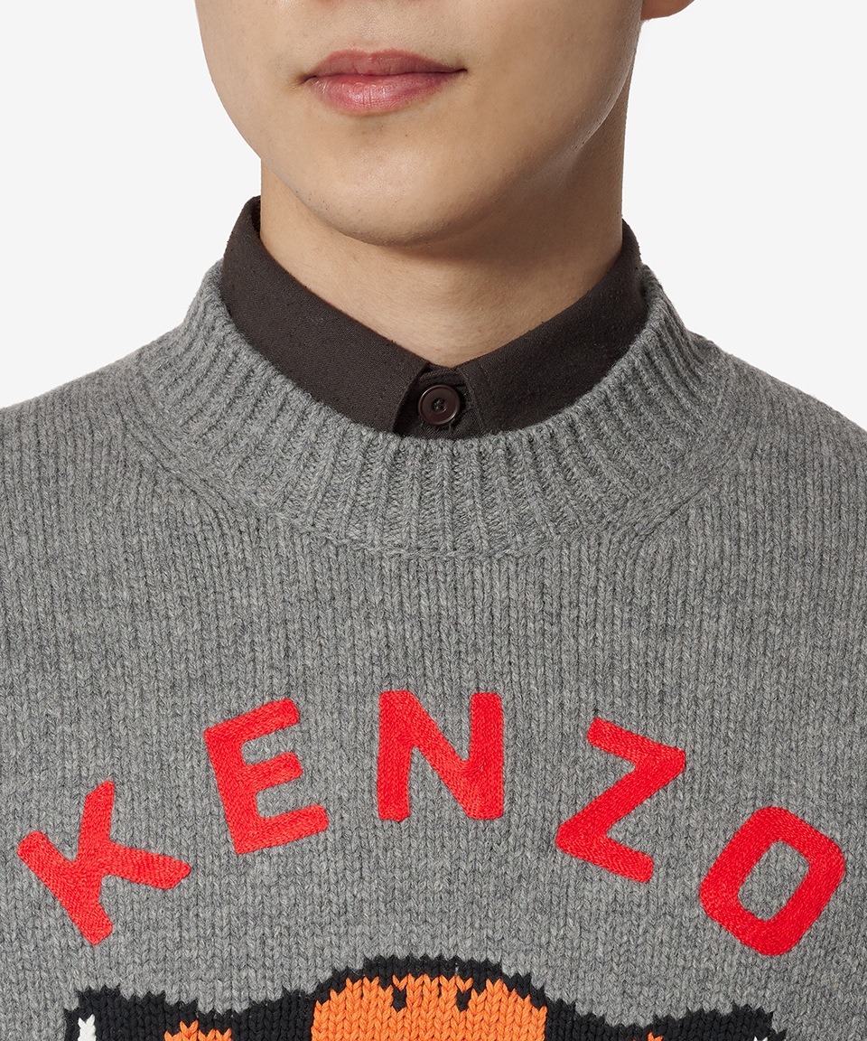 KENZO FE68PU4773LH97 ラッキー タイガー ニット KENZO FE68PU4773LH97 ラッキー タイガー ニット
