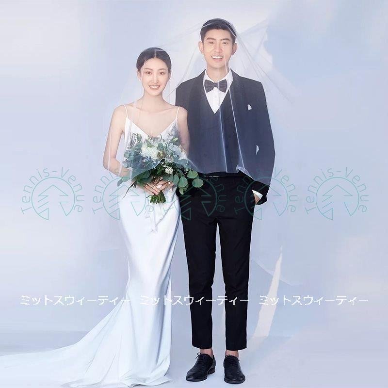 ウェディングドレス 結婚式 マーメイドラインドレス ウエディングドレス 二次会 花嫁 パーティードレ