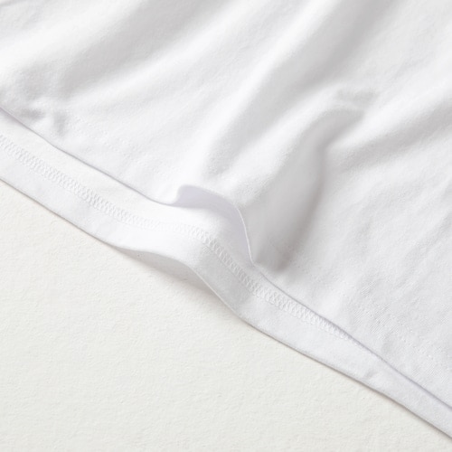 【文字入れ可能受注生産】白うさぎの女の子　メイド　ケモナー ビッグシルエットロングスリーブTシャツ