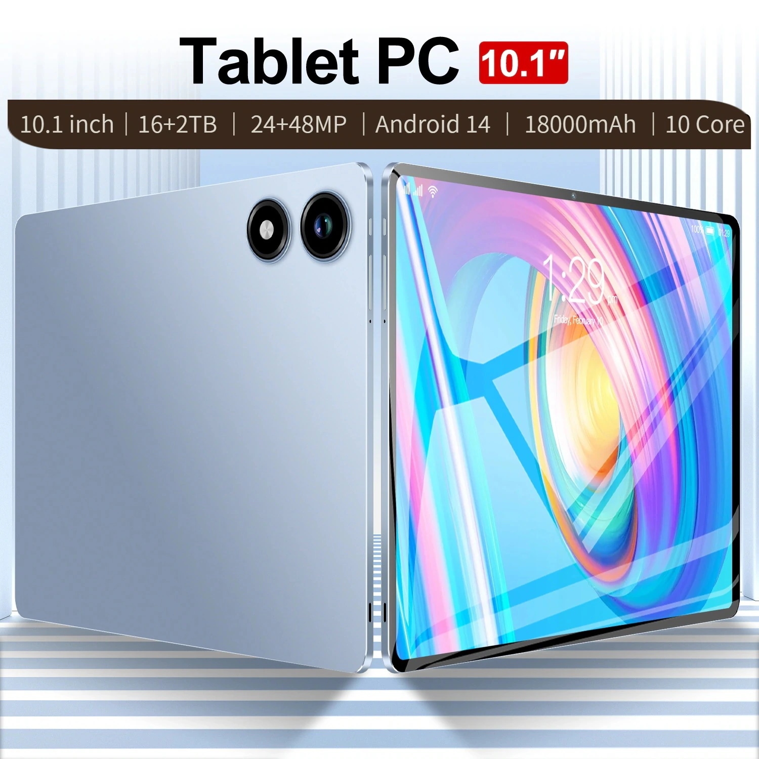 タブレット PC Android14 大画面10インチ 16GB+2TB テレワーク 2560*1600 ネット授業 動画視聴 Bluetooth GPS 通話対応 WiFi 子供向 タブレット PC Android14 大画面10インチ 16GB+2TB テレワーク 2560*1600 ネット授業 動画視聴 Bluetooth GPS 通話対応 WiFi 子供向