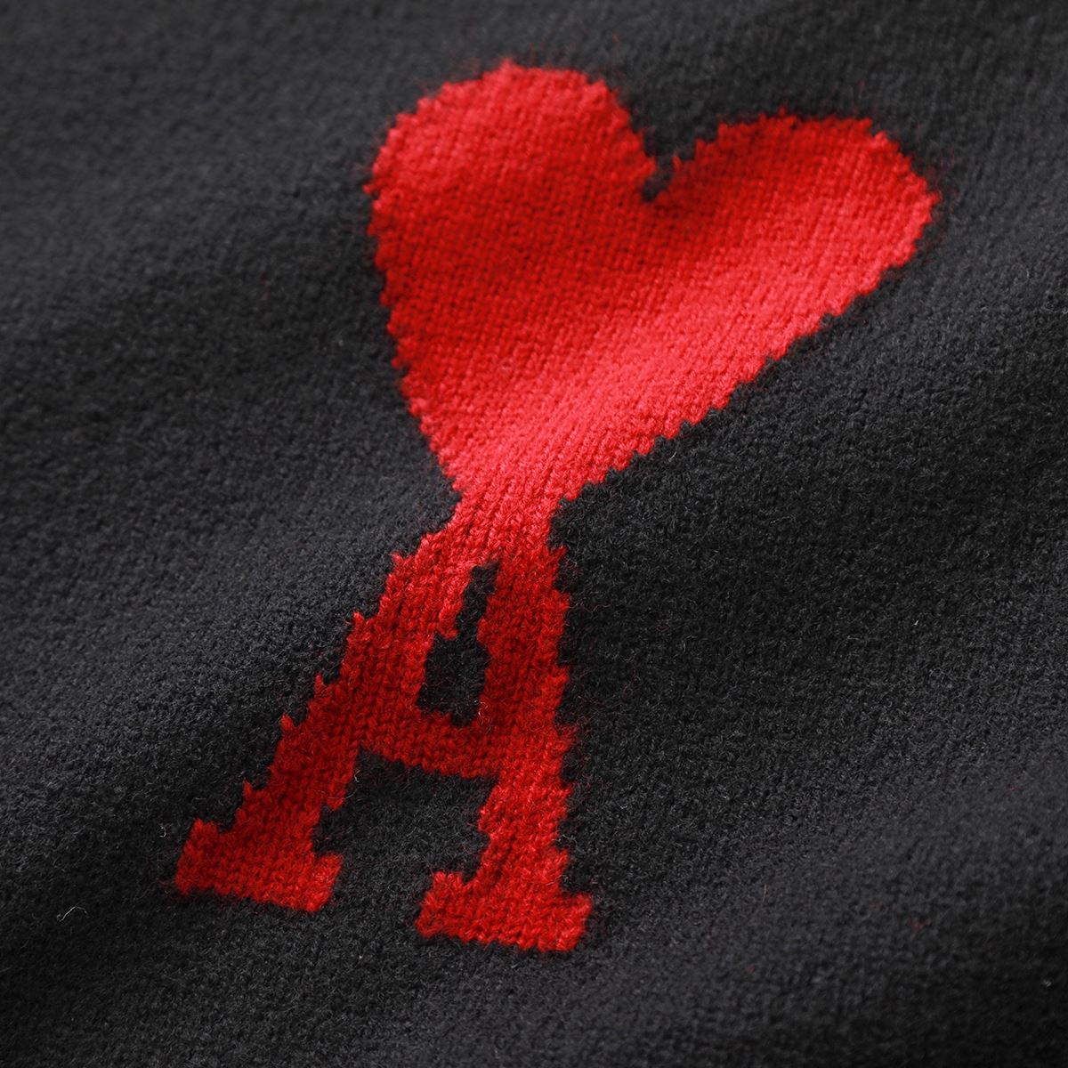 ami paris アミパリス ニット RED ADC SWEATER BFUKS006.018 メンズ セーター ウール ハートロゴ クルーネック 長袖 カラ ami paris アミパリス ニット RED ADC SWEATER BFUKS006.018 メンズ セーター ウール ハートロゴ クルーネック 長袖 カラ