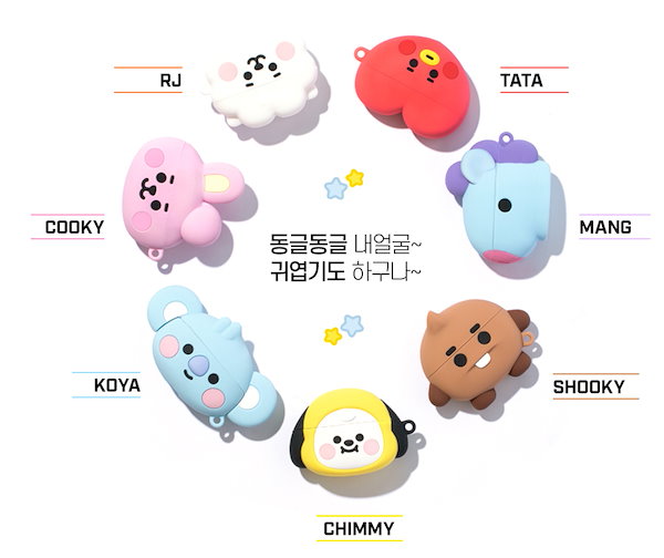 BTSグッズ（まとめ△ バラ○） BT21 Baby Hand Strap Jelly Candy【BTS公式グッズ】ハンド