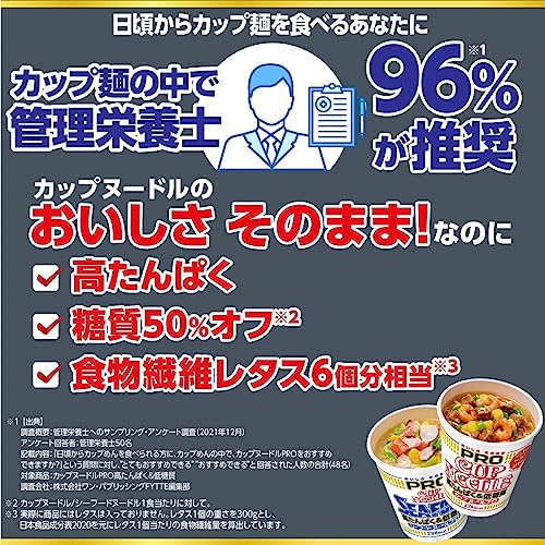 【Amazon.co.jp限定】 日清食品 カップヌードルPRO 3種類アソート 高たんぱく & 低糖質 & 1日分の食物繊維 (計16個) カップ麺 詰め合わせ 箱買い