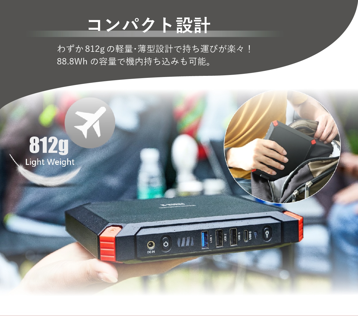 【公式ショップ】 ポータブル電源 ソーラーパネル セット 大容量 24000mAh 88.8Wh 発電量 21W 急速充電 車中泊 キャンプ 蓄電池 ソーラー 車載 太陽光発電セット バッテリー