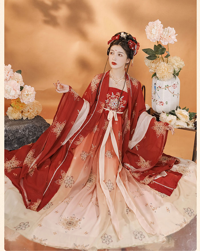 唐服 ドレス ハロウィン コスプレ 衣装 中華 民族衣装 仙女 コスチューム 素敵 刺繍 漢服 衣装 ふわふわ 可愛い 中華服 チャイナ服 ハロウィン コスプレ衣装 仮装 チャイナ風 COSPLAY