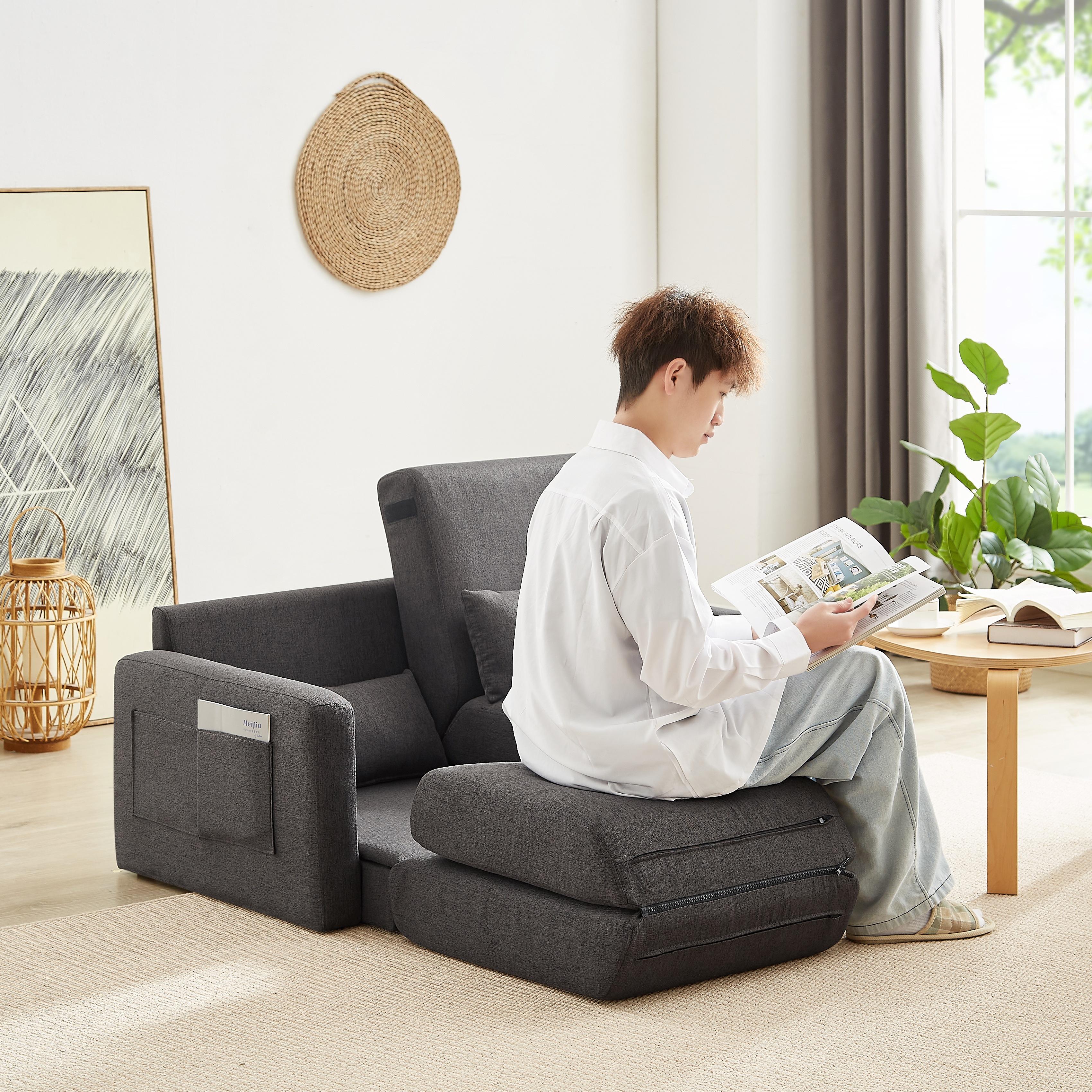 F162 seater sofa ソファ 2人掛け 収納付き ファブリック 両側に肘掛け付き 木脚外し可能 ローソファ コンパクト ひとり暮らし カウチソファー F162 seater sofa ソファ 2人掛け 収納付き ファブリック 両側に肘掛け付き 木脚外し可能 ローソファ コンパクト ひとり暮らし カウチソファー