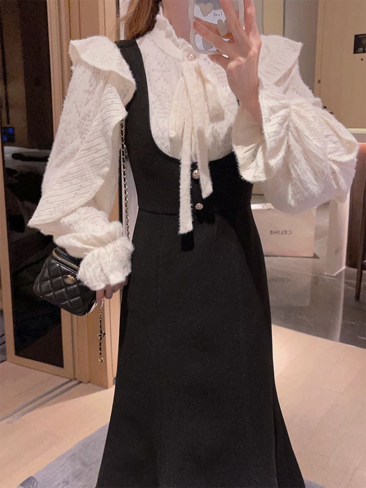 キャミワンピース 新作キャミソールワンピースレースインナーセット上下セットフィッシュテールスカート春秋レディース韓国ファッション キャミワンピース 新作キャミソールワンピースレースインナーセット上下セットフィッシュテールスカート春秋レディース韓国ファッション