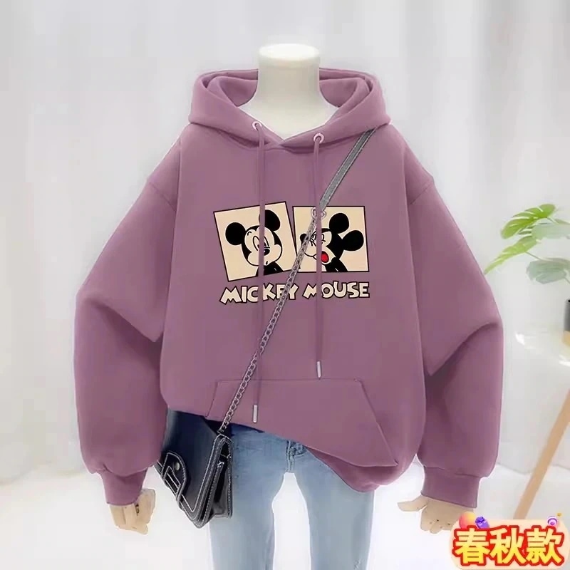 【1 つ購入すると 1 つ無料】2025新入荷 ディズニーパーカー ペアルックパーカー /レディースパーカー トレーナー ミッキー 長袖パーカー 薄手/裏起毛 ジャケット/大きいサイズ 多色32