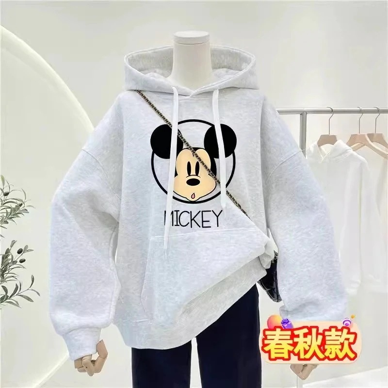 【1 つ購入すると 1 つ無料】2025新入荷 ディズニーパーカー ペアルックパーカー /レディースパーカー トレーナー ミッキー 長袖パーカー 薄手/裏起毛 ジャケット/大きいサイズ 多色32