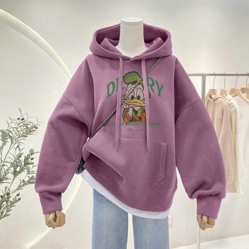 【1 つ購入すると 1 つ無料】2025新入荷 ディズニーパーカー ペアルックパーカー /レディースパーカー トレーナー ミッキー 長袖パーカー 薄手/裏起毛 ジャケット/大きいサイズ 多色32