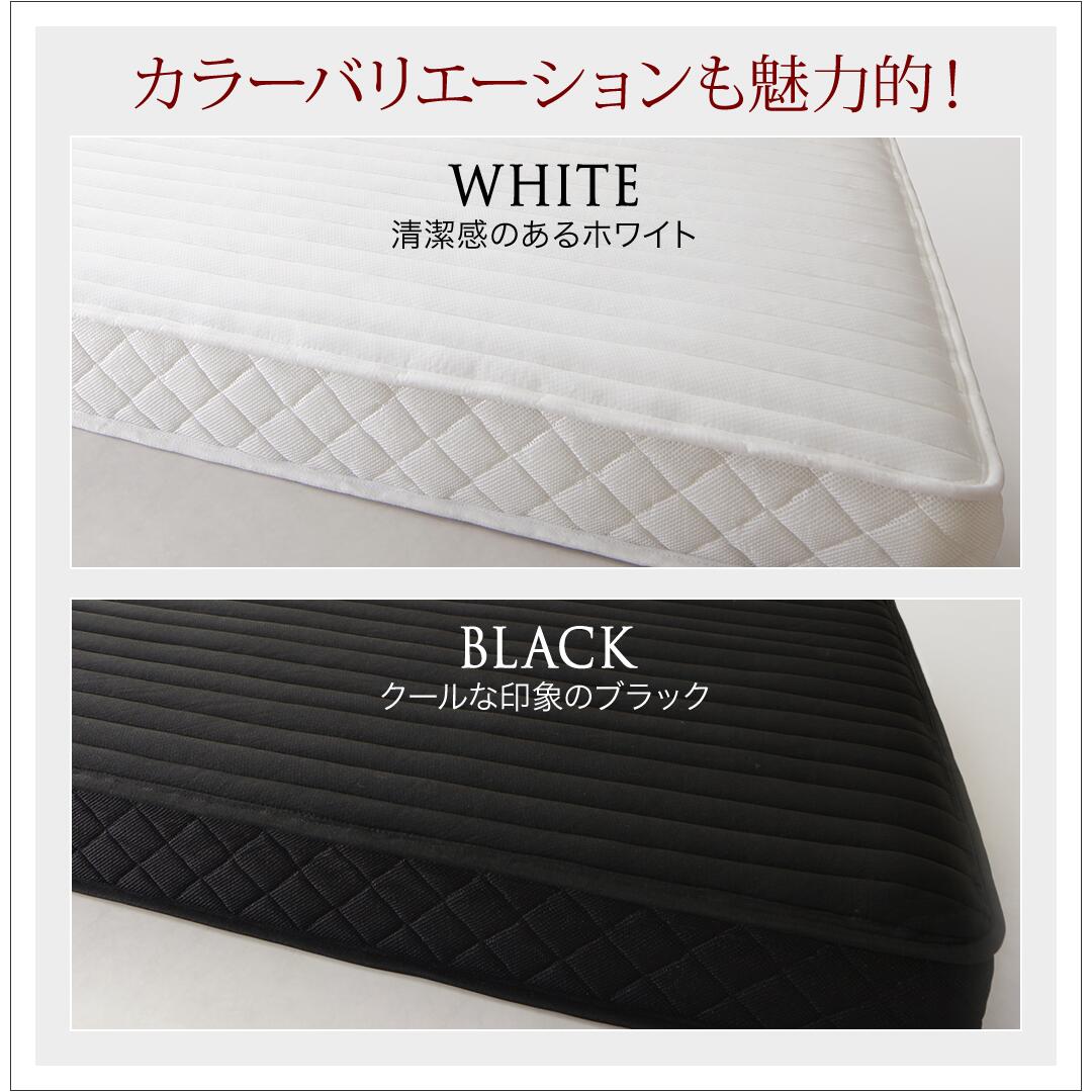 棚コンセント付き 跳ね上げ収納ベッド [プロストル2] [スタンダードボンネルコイルマットレス付き] 横開き 一枚床板タイプ セミシングル ナチュラル [マットレス]ホワイト