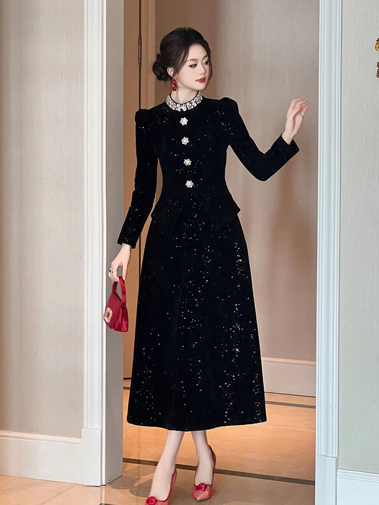 春 ダイヤモンド飾り キラキラ ワンピース ドレス パーティー キャバ 大人 同窓会 披露宴 卒業式 結婚式 演奏会 ウェディング 二次会 メガ割