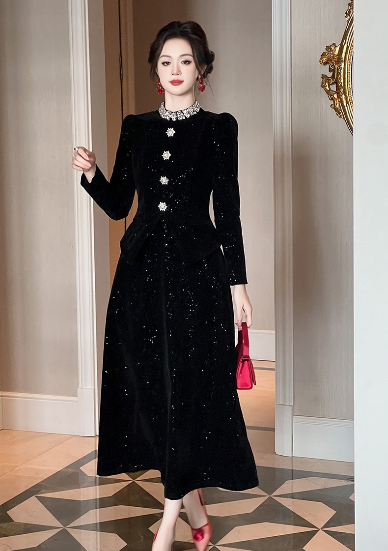 春 ダイヤモンド飾り キラキラ ワンピース ドレス パーティー キャバ 大人 同窓会 披露宴 卒業式 結婚式 演奏会 ウェディング 二次会 メガ割