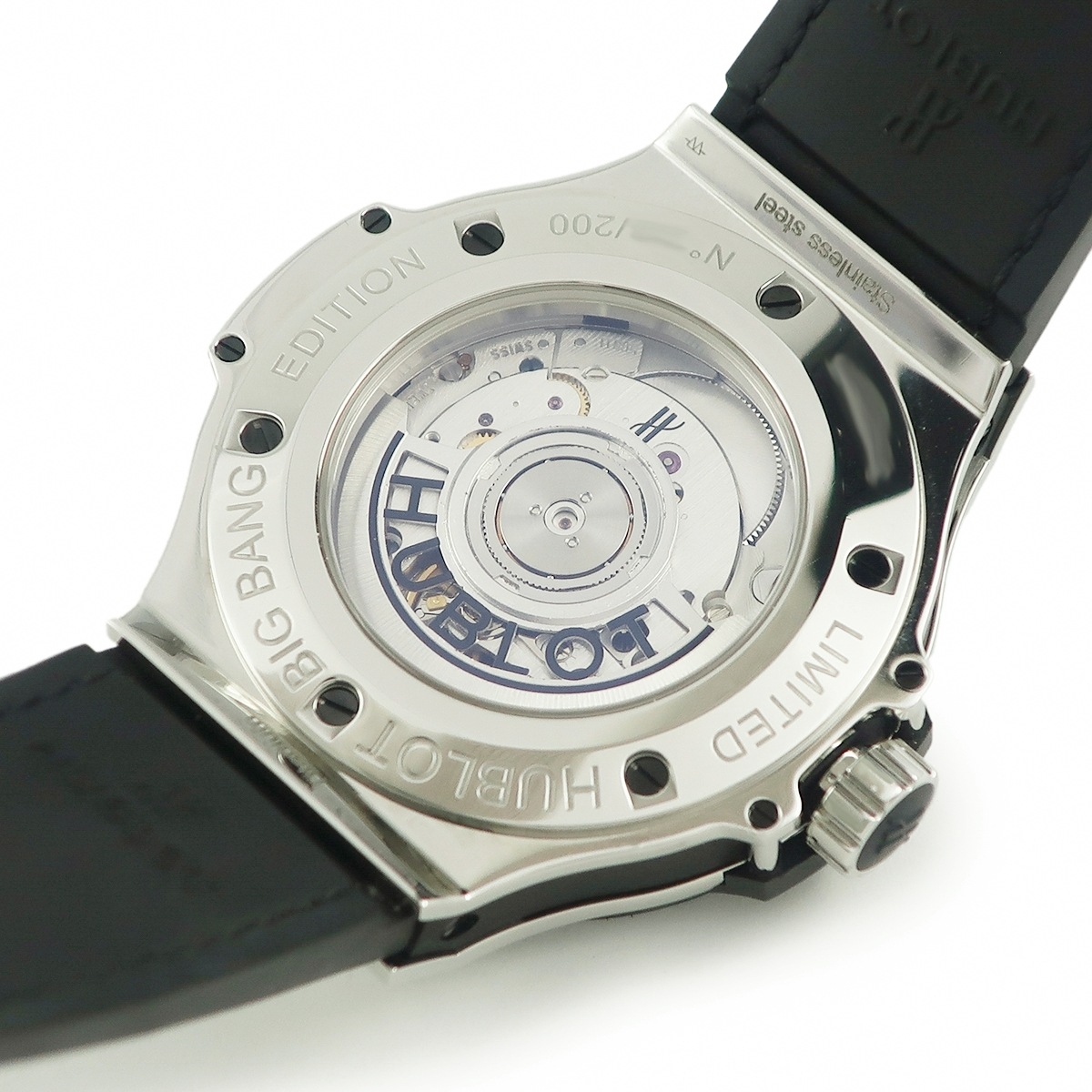 【格安saleスタート】 ビッグバン ブロイダリー 自動 343.SS.6570.NR.BSK16 スチール ウブロ