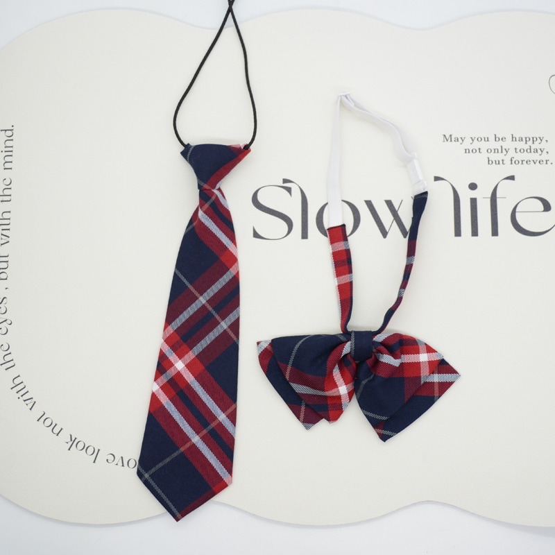 【1点ご購入 で10点プレゼントいたします】JKネクタイ女韓国版学院スタイル結び目なしリボン学生制服アクセサリー