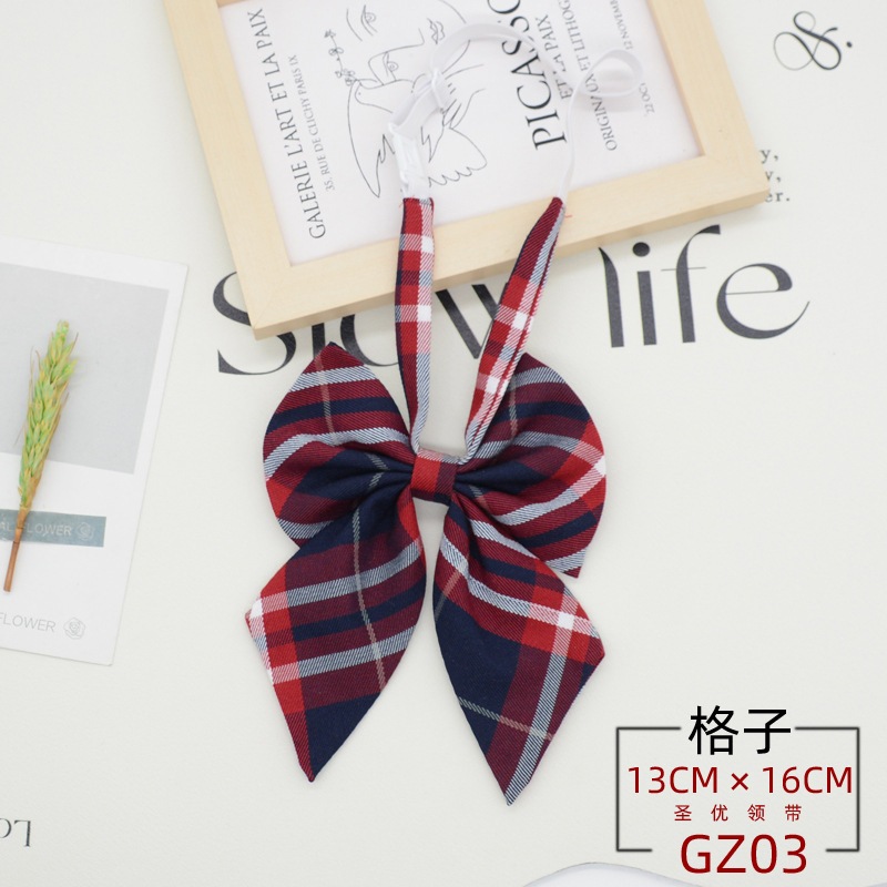 【1点ご購入 で10点プレゼントいたします】JKネクタイ女韓国版学院スタイル結び目なしリボン学生制服アクセサリー