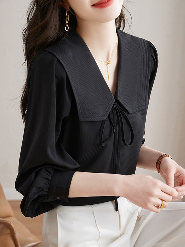 トップス シャツ 長袖 襟付き ビックカラー プルオーバー ミディアム丈 かわいい 大人可愛い きれいめ シンプル 上品 おしゃれ かっこいい カジュアル こなれ感 個性的 主役級 存在感 抜け感 トップス シャツ 長袖 襟付き ビックカラー プルオーバー ミディアム丈 かわいい 大人可愛い きれいめ シンプル 上品 おしゃれ かっこいい カジュアル こなれ感 個性的 主役級 存在感 抜け感