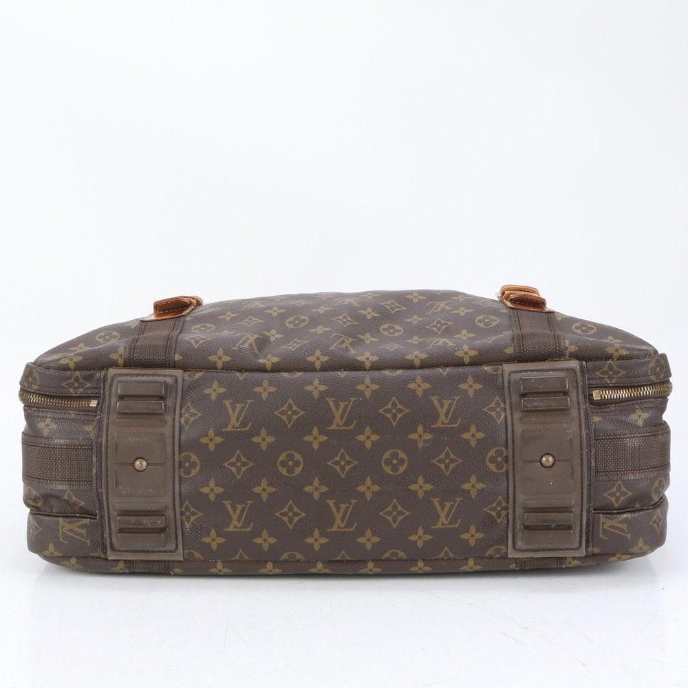 モノグラム サテライト53 M23356 レザー×コーティングキャンバス 2WAY スーツケース 斜め掛け キャリーケース バッグ 出張 旅行 トランク A4 メンズ RRE CP1-2 中古 モノグラム サテライト53 M23356 レザー×コーティングキャンバス 2WAY スーツケース 斜め掛け キャリーケース バッグ 出張 旅行 トランク A4 メンズ RRE CP1-2 中古