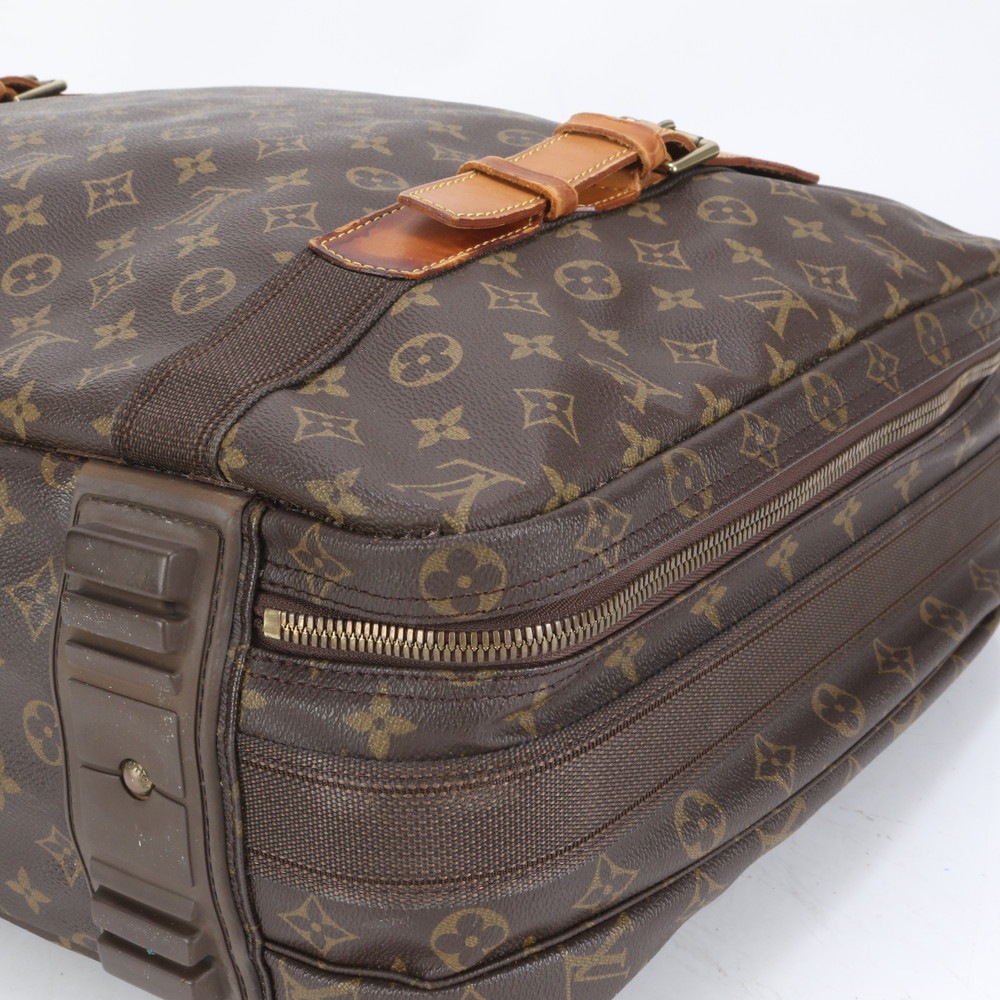 モノグラム サテライト53 M23356 レザー×コーティングキャンバス 2WAY スーツケース 斜め掛け キャリーケース バッグ 出張 旅行 トランク A4 メンズ RRE CP1-2 中古 モノグラム サテライト53 M23356 レザー×コーティングキャンバス 2WAY スーツケース 斜め掛け キャリーケース バッグ 出張 旅行 トランク A4 メンズ RRE CP1-2 中古