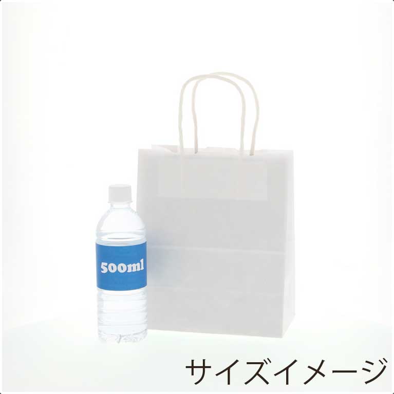 （まとめ買い）HEIKO 紙袋 25チャームバッグ 25CB 21-12 50枚入 晒白無地 003266000 [x3]