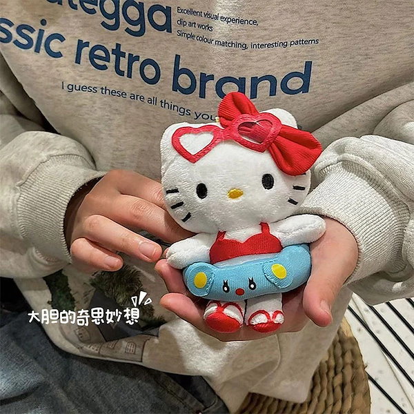 ★新品未使用★ キティ ぬいぐるみ マスコットホルダー 等 14個 ☆新品未使用☆ キティ ぬいぐるみ マスコットホルダー 等 14個