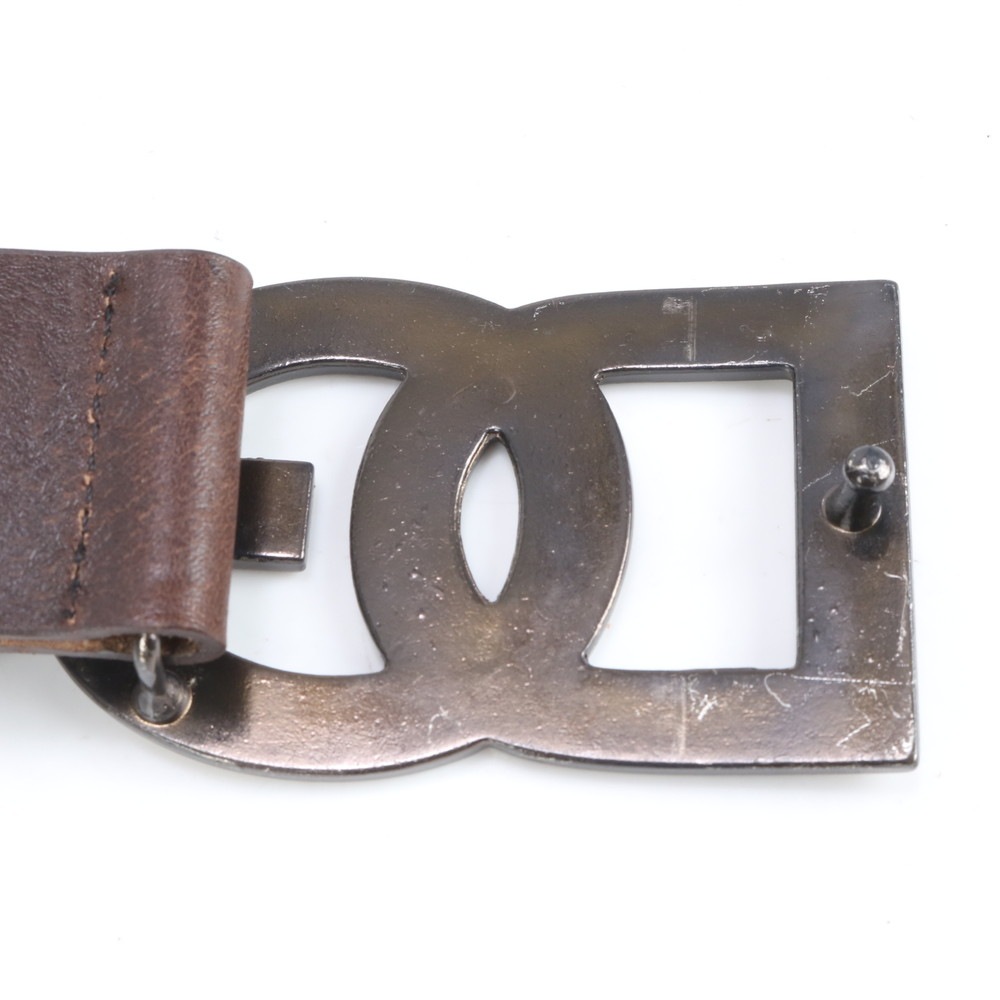 美品 D&G シルバー バックル ブラウン 茶色 ビジネス カジュアル スーツ レザー ベルト メンズ RRE CM30-4 中古 美品 D&G シルバー バックル ブラウン 茶色 ビジネス カジュアル スーツ レザー ベルト メンズ RRE CM30-4 中古