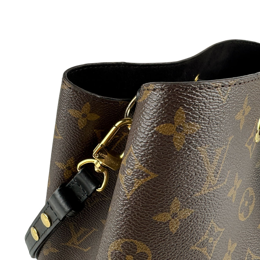 ルイ ヴィトン LOUIS VUITTON ショルダーバッグ モノグラム ネオノエ モノグラムキャンバス/レザー ブラウン/ブラック ゴールド レディース M44020 z6439 ルイ ヴィトン LOUIS VUITTON ショルダーバッグ モノグラム ネオノエ モノグラムキャンバス/レザー ブラウン/ブラック ゴールド レディース M44020 z6439