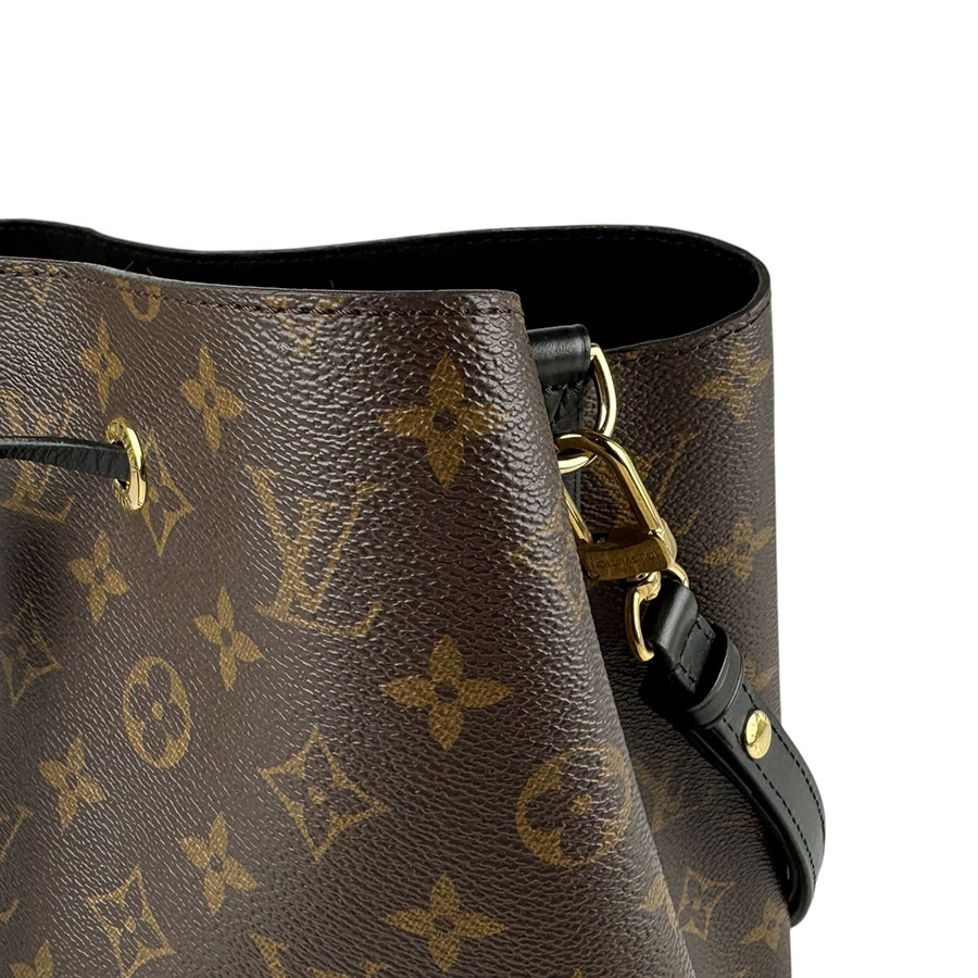 ルイ ヴィトン LOUIS VUITTON ショルダーバッグ モノグラム ネオノエ モノグラムキャンバス/レザー ブラウン/ブラック ゴールド レディース M44020 z6439 ルイ ヴィトン LOUIS VUITTON ショルダーバッグ モノグラム ネオノエ モノグラムキャンバス/レザー ブラウン/ブラック ゴールド レディース M44020 z6439