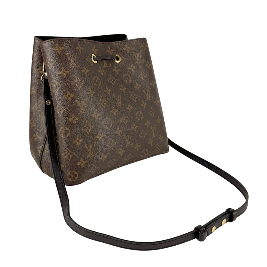 ルイ ヴィトン LOUIS VUITTON ショルダーバッグ モノグラム ネオノエ モノグラムキャンバス/レザー ブラウン/ブラック ゴールド レディース M44020 z6439 ルイ ヴィトン LOUIS VUITTON ショルダーバッグ モノグラム ネオノエ モノグラムキャンバス/レザー ブラウン/ブラック ゴールド レディース M44020 z6439