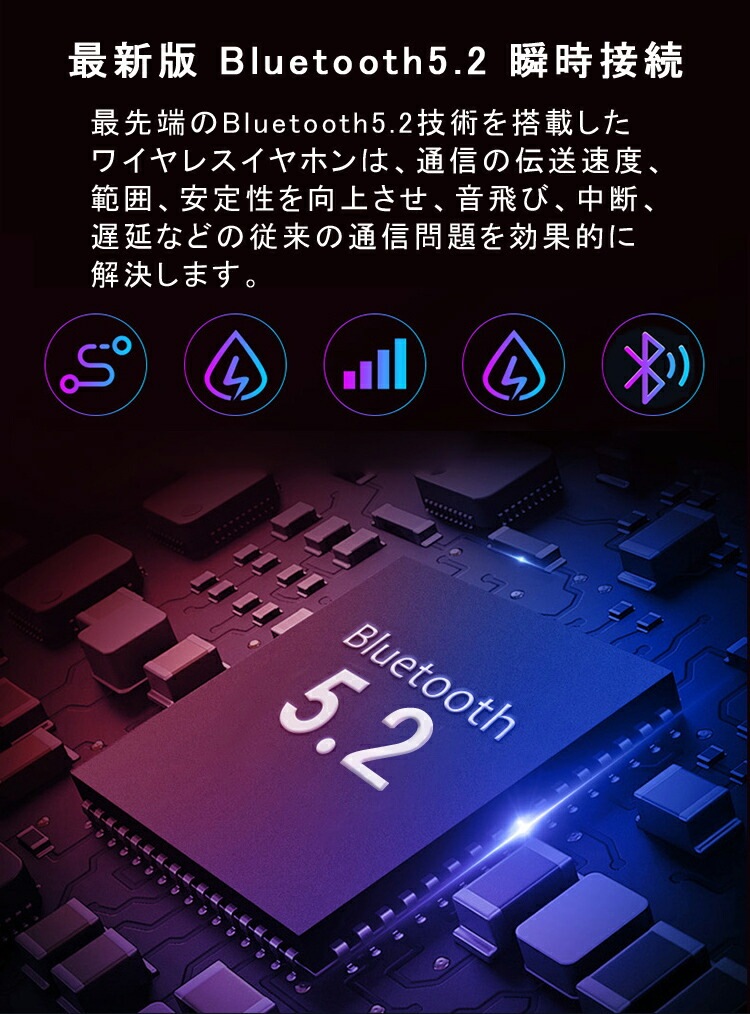 【ワイヤレスイヤホン】ノイズキャンセル Bluetooth 5.2 イヤホン Qualcomm 左右分離型 完全ワイヤレス コードレスイヤホン 高音質 ワイヤレス iPhone 通話 【ワイヤレスイヤホン】ノイズキャンセル Bluetooth 5.2 イヤホン Qualcomm 左右分離型 完全ワイヤレス コードレスイヤホン 高音質 ワイヤレス iPhone 通話