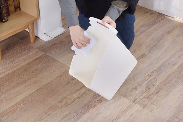 ゴミ箱 2段 LFS-932WH 分別 キッチン 事務所 洗面所 バスルーム トイレ スリム 隙間 ペダル式 ペットボトル 燃えるゴミ ビン 缶