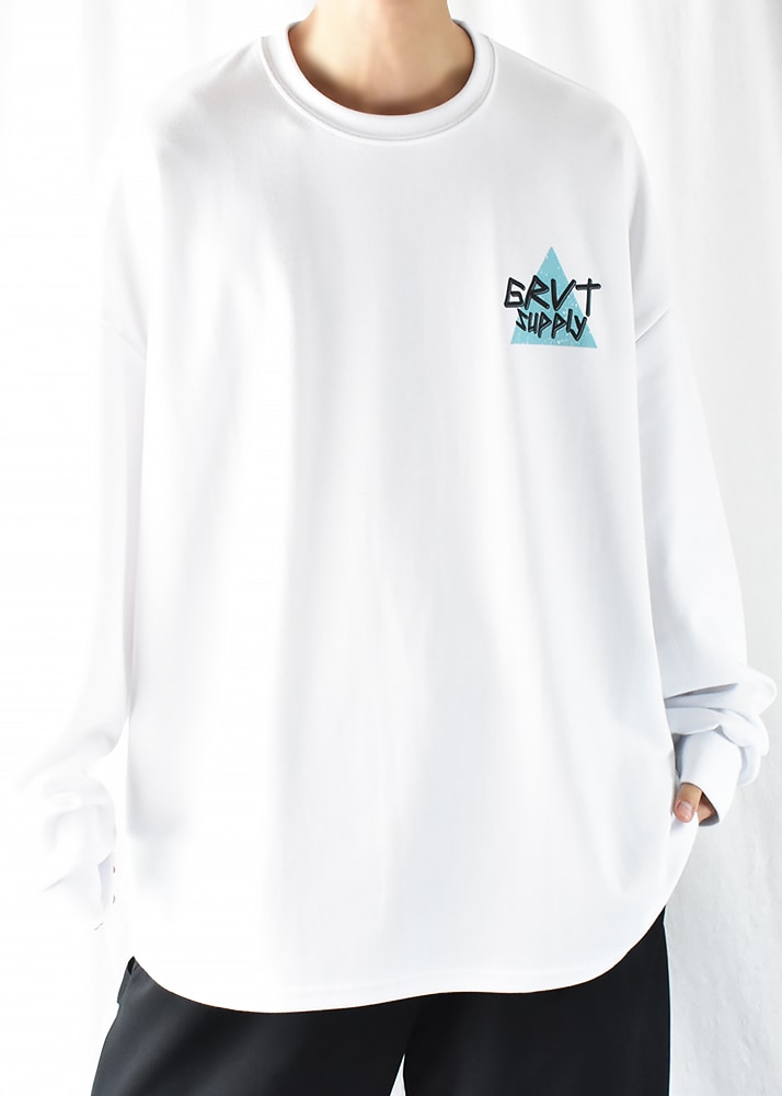 品質保証，2025】 プリントロンT 大きいサイズ メンズ 長袖Tシャツ