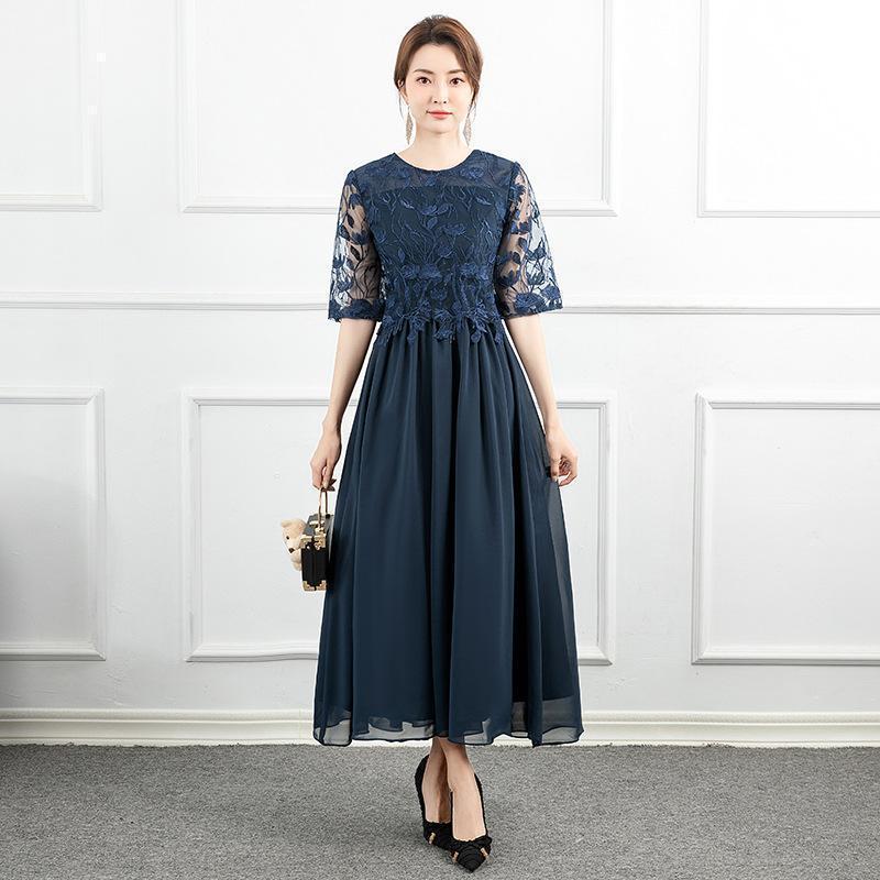 【即納】パーティードレス 大きいサイズ 結婚式 服装 七分袖 レース ワンピース 二次会 お呼ばれ 発表会 フォーマル20代 30代 40代 50代 【即納】パーティードレス 大きいサイズ 結婚式 服装 七分袖 レース ワンピース 二次会 お呼ばれ 発表会 フォーマル20代 30代 40代 50代