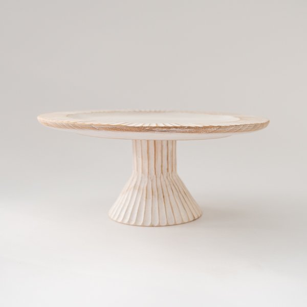 リムチークケーキスタンド(ホワイト)/ケーキコンポート ケーキスタンド ケーキトレイ ケーキトレー